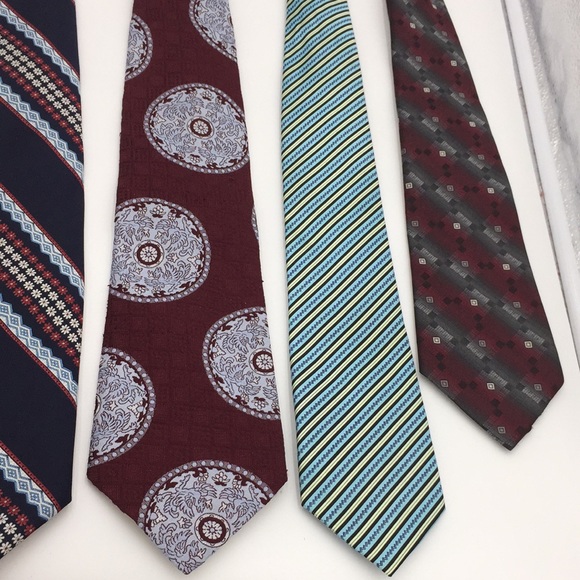 Lot of 6 Men’s Neck Ties Vintage Christian Dior - Picture 5 of 16